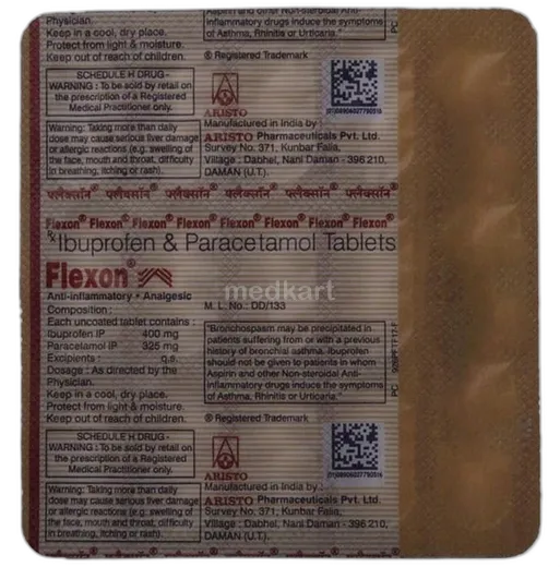 flexon tablet 15's